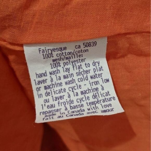 Vintage 80s Pleated Skirt Ruffle Sequin Mesh Inset Fairyesque Coral Fairycore 4 - Picture 5 of 8